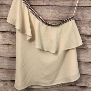 Paper Crane Off the Shoulder Blouse